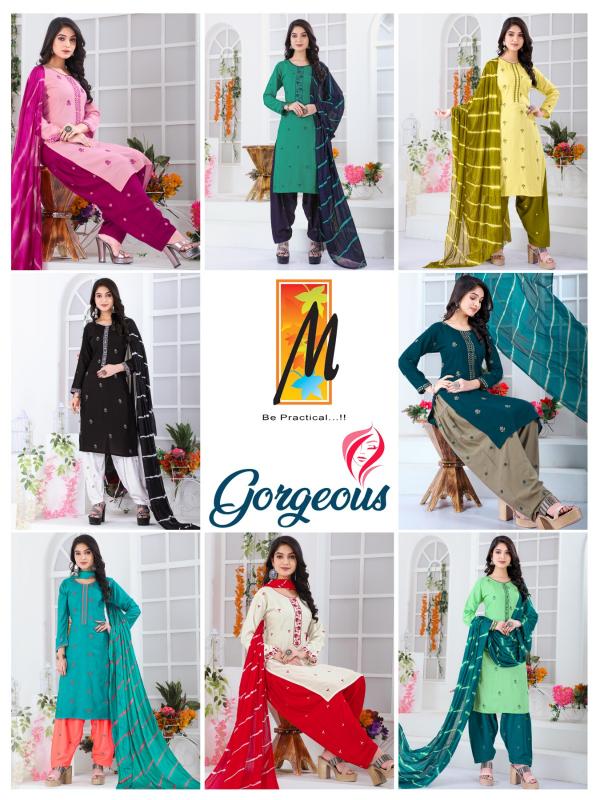 Master Gorgeous Fancy rayon Ready Made Dress Collection